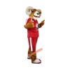 Red Sport Goat, Antelope Cartoon Mascot Costume, Red Sport Goat, Antelope Cartoon Costume