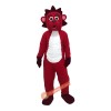 Red lion Cartoon Mascot Costume, Red lion Cartoon Costume