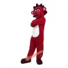 Red lion Cartoon Mascot Costume, Red lion Cartoon Costume