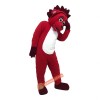 Red lion Cartoon Mascot Costume, Red lion Cartoon Costume