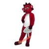 Red lion Cartoon Mascot Costume, Red lion Cartoon Costume