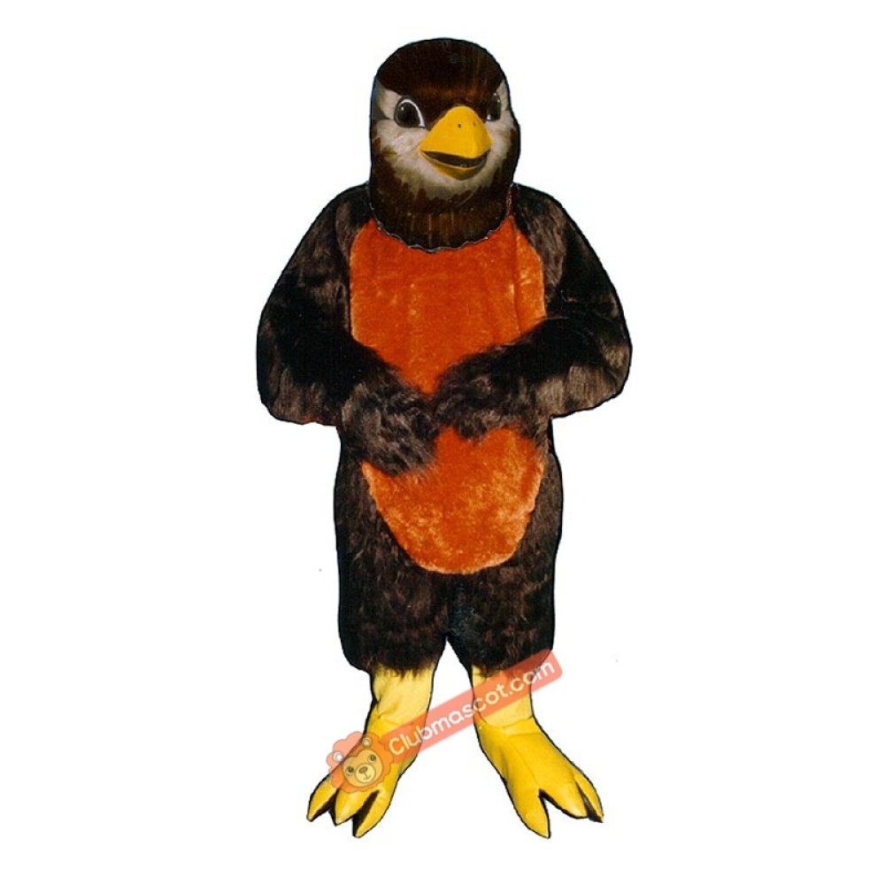 Redd Robin Mascot Costume, Redd Robin Costume