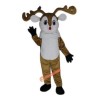 Reindeer Cartoon Mascot Costume, Reindeer Cartoon Costume