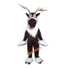 Reindeer Long Hair Quality Cartoon Mascot Costume, Reindeer Long Hair Quality Cartoon Costume