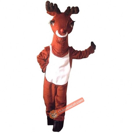 Reindeer Mascot Costume, Reindeer Costume