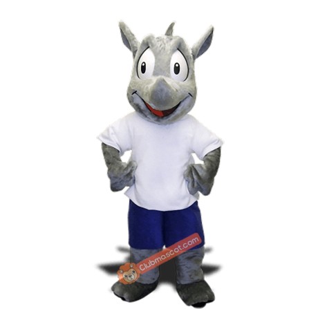 Rhino Mascot Costume, Rhino Costume