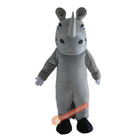 Rhinoceros Mascot Costume, Rhinoceros Costume