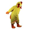 Rhubarb Chicken, Yellow Cock Mascot Costume, Rhubarb Chicken, Yellow Cock Costume