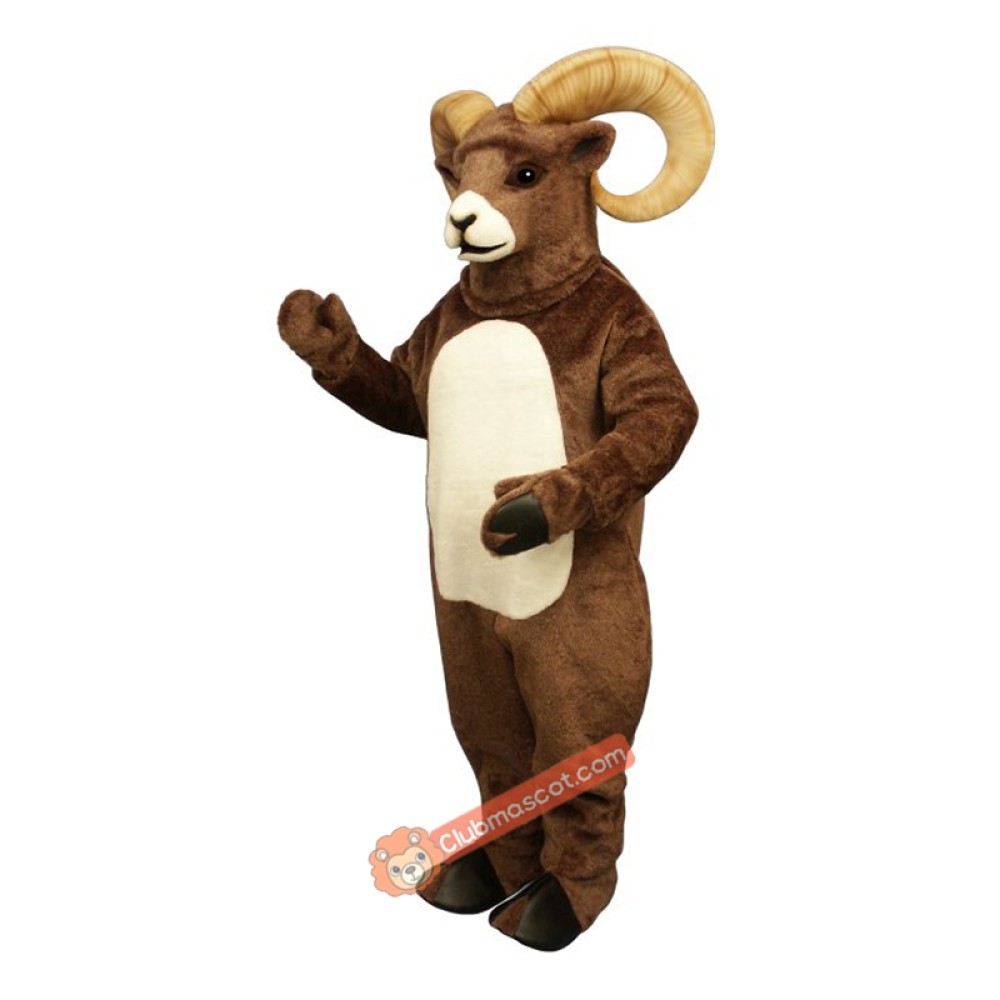 Rocky Ram Mascot Costume, Rocky Ram Costume