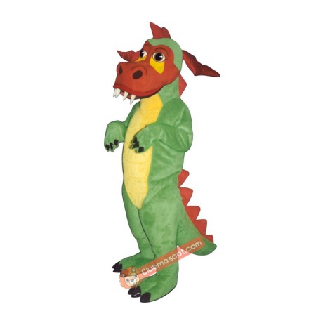 Rufus Dragon Mascot Costume, Rufus Dragon Costume