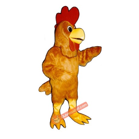 Rusty Rooster Mascot Costume, Rusty Rooster Costume