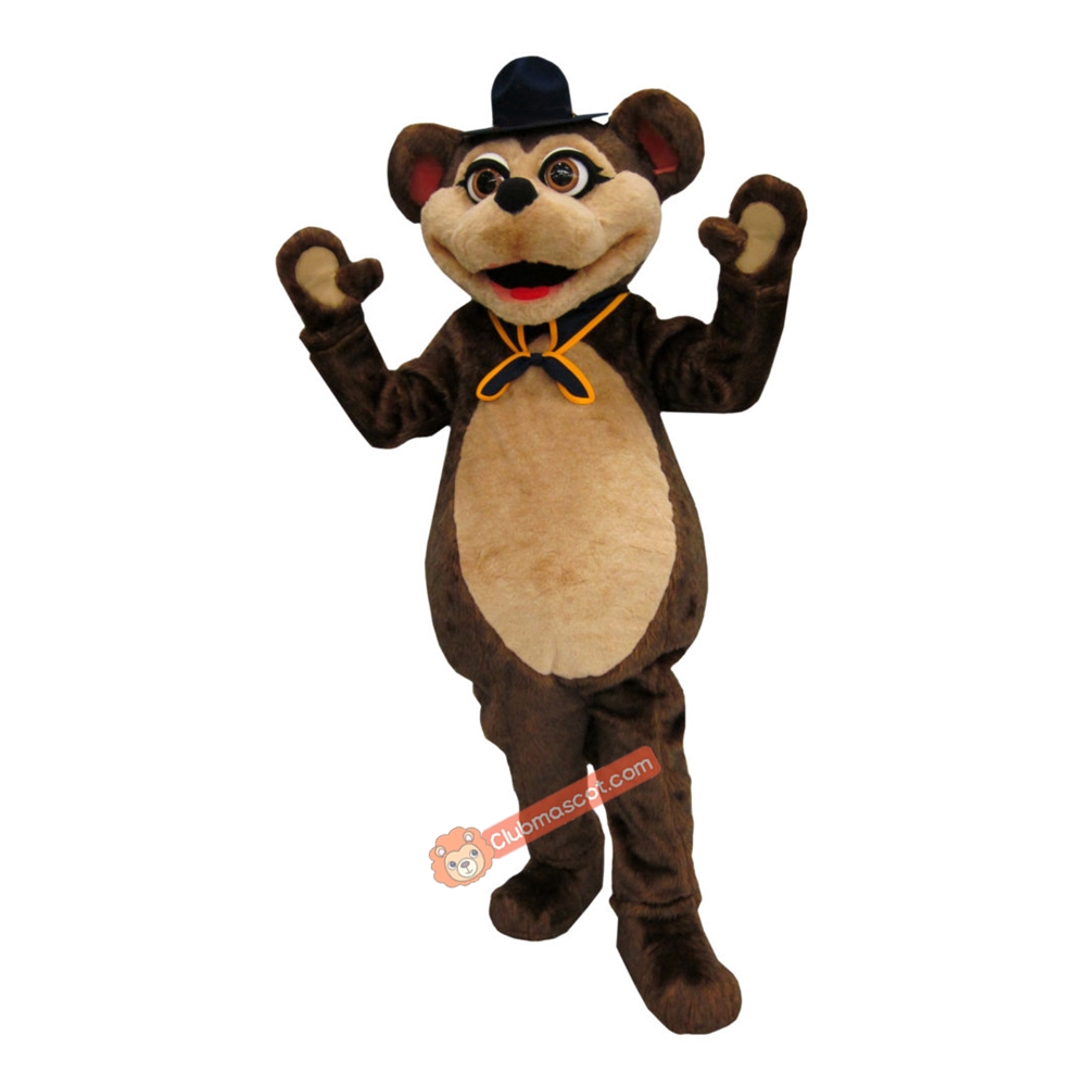 Safety Bear Mascot Costume, Safety Bear Costume