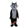 Black Wolf Mascot Costume, Black Wolf Costume