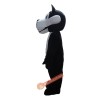 Black Wolf Mascot Costume, Black Wolf Costume