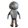 Silver Robot Mascot Costume, Silver Robot Costume