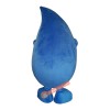 Custom Blue Water Shape Mascot Costume, Custom Blue Water Shape Costume