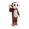 Brown Monkey Custom Mascot Costume, Brown Monkey Custom Costume