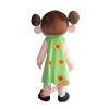 Lovely Big Mouth Girl Custom Mascot Costume, Lovely Big Mouth Girl Custom Costume