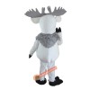 White Deer Mascot Costume, White Deer Costume