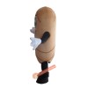 Custom Bread Mascot Costume, Custom Bread Costume