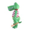 Green Crocodile Custom Mascot Costume, Green Crocodile Custom Costume