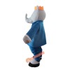 Mr. Blue Elephant Mascot Costume, Mr. Blue Elephant Costume