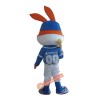 Baseball Rabbit Mascot Costume, Baseball Rabbit Costume