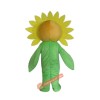 Custom Sunflower Mascot Costume, Custom Sunflower Costume