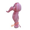 Pink Elephant Character Mascot Costume, Pink Elephant Character Costume