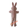 Celebrating the Easter Bunny Rabbit Mascot Costume, Celebrating the Easter Bunny Rabbit Costume