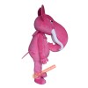 Pink Elephant Character Mascot Costume, Pink Elephant Character Costume