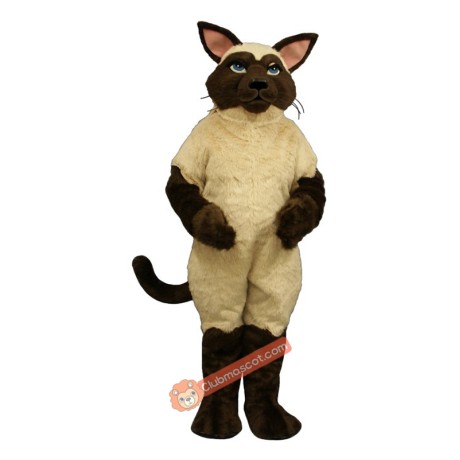 Sally Siamese Mascot Costume, Sally Siamese Costume