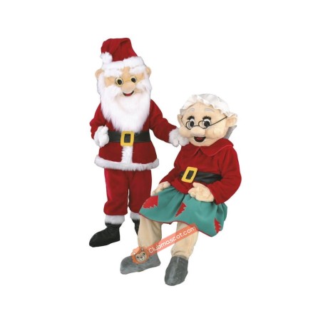 Santa Christmas Mascot Costume, Santa Christmas Costume