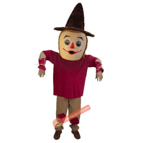 Scarecrow Lightweight Mascot Costume, Scarecrow Costume