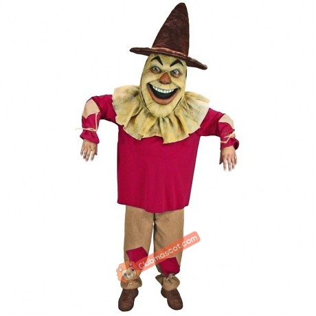 Scarecrow Mascot Costume, Scarecrow Costume