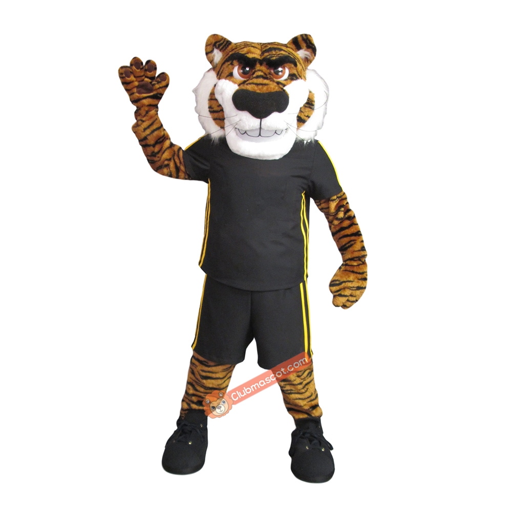 School Handsome Tiger Mascot Costume, School Handsome Tiger Costume