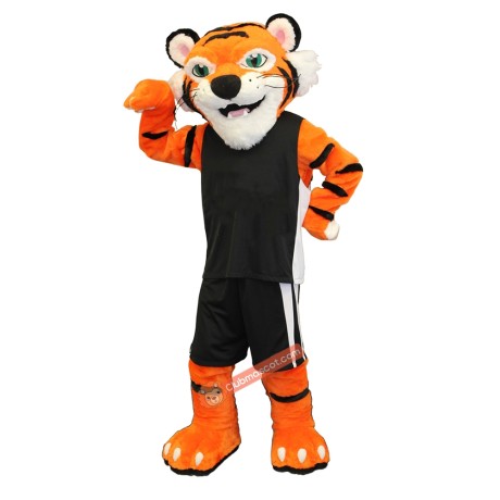 School Male Tiger Mascot Costume, School Male Tiger Costume