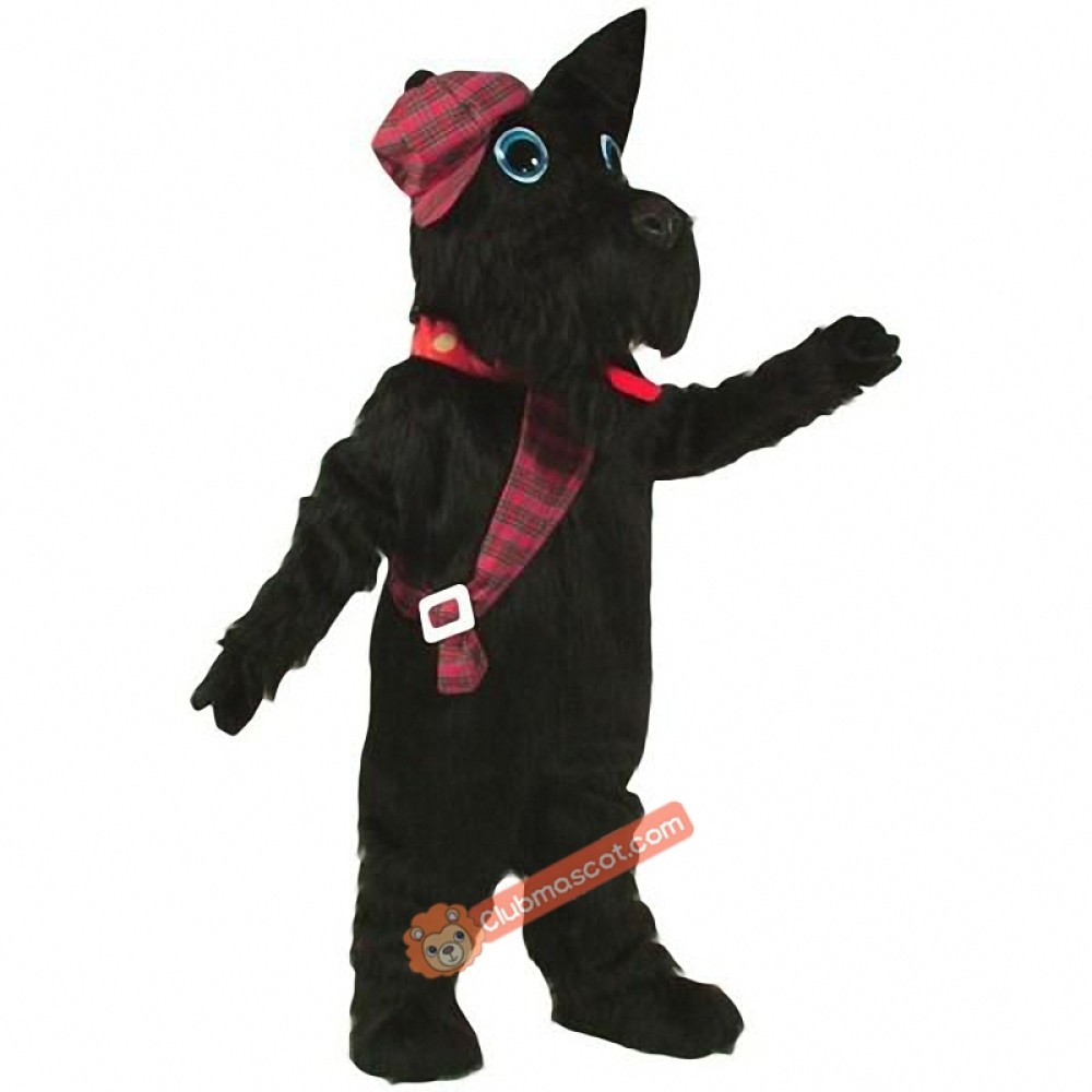 Scotty Dog Mascot Costume, Scotty Dog Costume