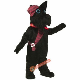 Scotty Dog Mascot Costume, Scotty Dog Costume