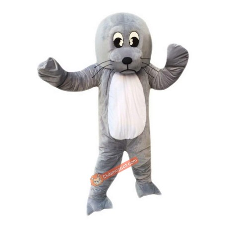 Sea Lion Cartoon Mascot Costume, Sea Lion Cartoon Costume