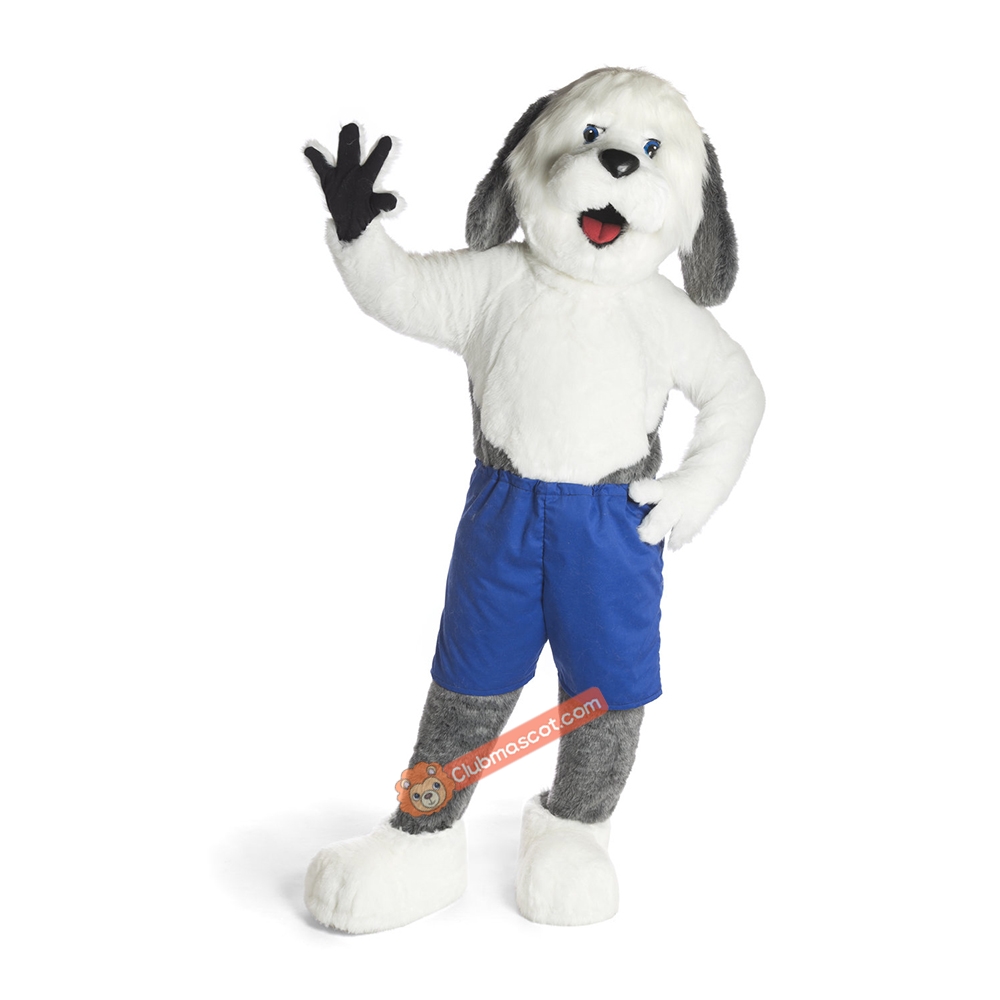 Sheepdog Mascot Costume, Sheepdog Costume