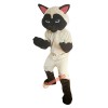 Siamese Cat Cartoon Mascot Costume, Siamese Cat Cartoon Costume