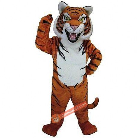 Siberian Tiger Professional Quality Mascot Costume Adult Size, Siberian Tiger Costume