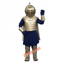 Silver Knight Mascot Costume, Silver Knight Costume