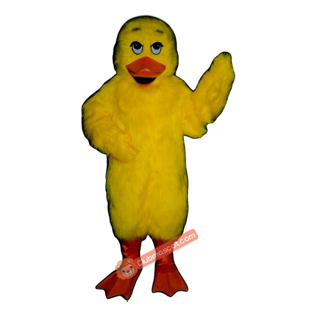 Sleepy Duck Mascot Costume, Sleepy Duck Costume