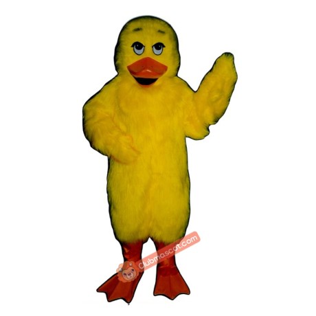 Sleepy Duck Mascot Costume, Sleepy Duck Costume