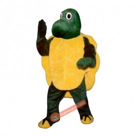 Slow Turtle Mascot Costume, Slow Turtle Costume