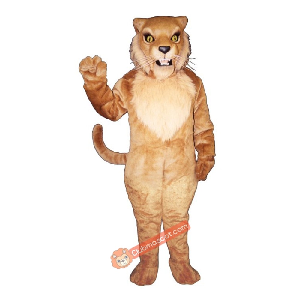 Snarling Wildcat Mascot Costume, Snarling Wildcat Costume