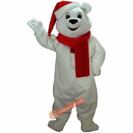 Snow Bear Mascot Costume, Snow Bear Costume