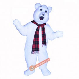 Snow Bear Mascot Costume, Snow Bear Costume